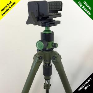 Pig Saddle Carbon Fiber Pig Lite Tripod legs Standard 46mm ball 44lb complete kit