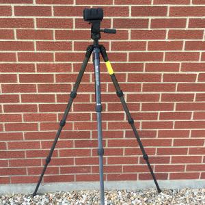 Kopfjager Carbon Fiber Reaper Grip tripod clamp and pan tilt head full kit