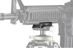SUNWAYFOTO NP-60 60mm MIL STD 1913 Picatinny tripod ballhead adapter plate