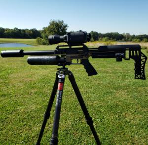 Sunwayfoto Carbon Fiber Shooting Tripod T3240CS Complete Kit With Clamp M-Lok and Picatinny