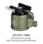 Sunwayfoto XB-52EG Ball Head with SDC-50 ARCA or MIL STD 1913 Picatinny Quick Release